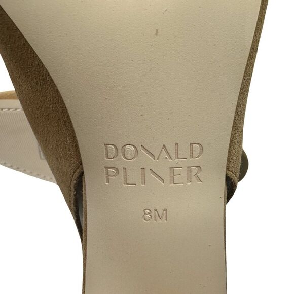 Donald Pliner Perra Block Heel Peep Toe Sandals - Size 8 - Picture 10 of 10